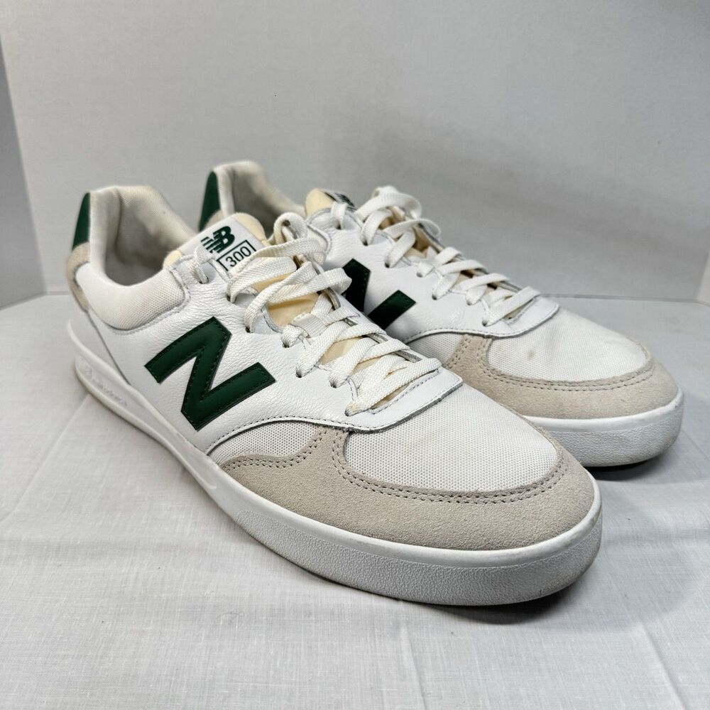 New Balance Men's CT300W3 Sneaker White Green Athletic Shoes Size 13 Classic